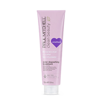 Paul Mitchell - Mască de păr Clean Beauty Amethyst (Color Depositing Treatment) 150 ml