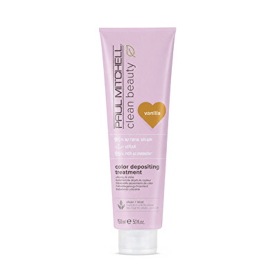 Paul Mitchell - Mască de păr Clean Beauty Vanilla (Color Depositing Treatment) 150 ml