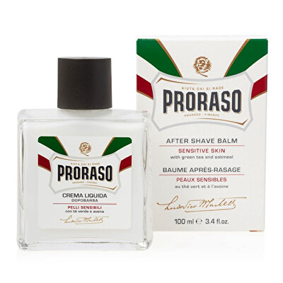 Proraso - Balzám po holení pro citlivou pokožku se zeleným čajem White (After Shave Balm) 100 ml