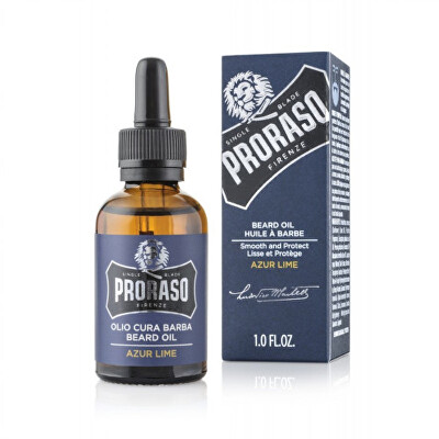 Proraso - Olej na plnovous se středozemními citrusy Azur Lime (Beard Oil) 30 ml