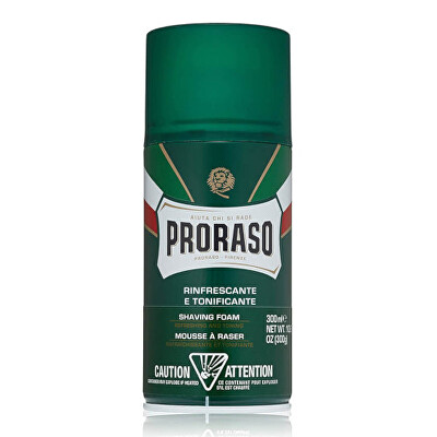 Proraso - Osvěžující pěna na holení s eukalyptem Green (Shaving Foam) 300 ml