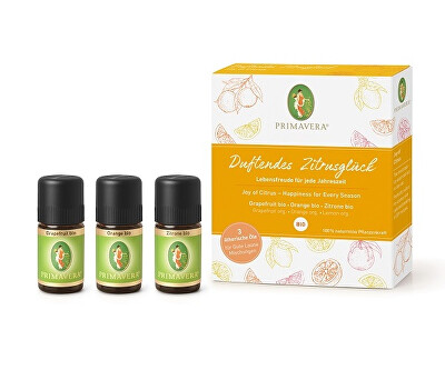 Primavera - Poznávací sada Citrusové štěstí 3 x 5 ml