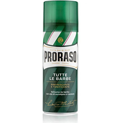 Proraso - Cestovní osvěžující pěna na holení Green Eukalyptus (Shaving Foam) 50 ml
