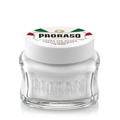 Proraso - Krém před a po holení pro citlivou pokožku Zelený čaj 100 ml