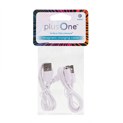 PlusOne - Magnetický USB kabel 2 ks