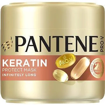 Pantene - Ochranná maska na vlasy Keratin Infinite Long (Protect Mask) 300 ml