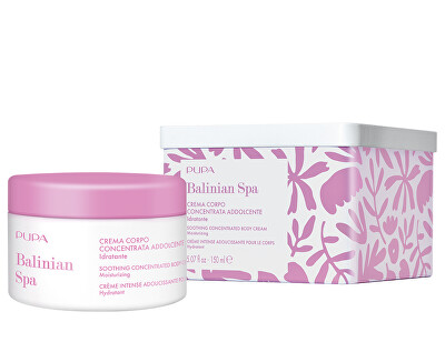 PUPA Milano - Zklidňující tělový krém v krabičce Balinian Spa (Soothing Concentrated Body Cream) 150 ml