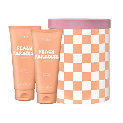 PUPA Milano - Dárková sada Peach Paradise Happy Box Kit 1