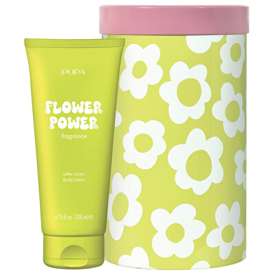 PUPA Milano - Tělové mléko Flower Power Happy Box (Body Lotion) 200 ml
