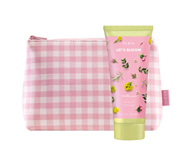 PUPA Milano - Sprchový gel s taštičkou Wild Flowers Let`s Bloom (Shower Gel) 200 ml
