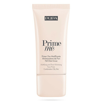 PUPA Milano - Báze pod make-up pro smíšenou a mastnou pleť Prime Me (Mattifying and Pore-Minimising Face Primer) 30 ml