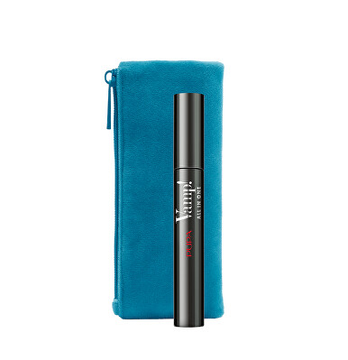 PUPA Milano - Objemová a prodlužující řasenka s taštičkou Vamp! All in One (Mascara) 9 ml