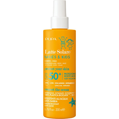 PUPA Milano - Opalovací mléko SPF 50+ Babies & Kids Sun Milk 200 ml