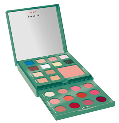 PUPA Milano - Paletka na tvář Pupart Medium Green (Palette) 18,8 g