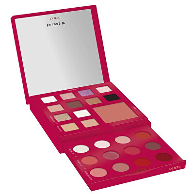 PUPA Milano - Paletka na tvář Pupart Red Blue (Palette) 18,8 g