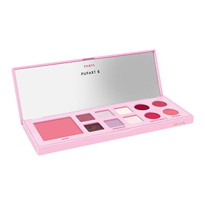 PUPA Milano - Paletka na tvář Pupart Small Pink (Palette) 9,1 g