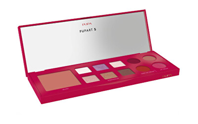 PUPA Milano - Paletka na tvář Pupart Small Red (Palette) 11,4 g