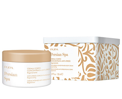 PUPA Milano - Tělový krém v krabičce Persian Spa (Anti-Stress Concentrate Body Cream) 150 ml