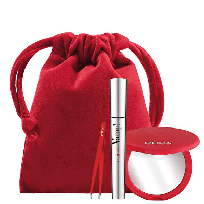 PUPA Milano - Dárková sada s pinzetou a zrcátkem Mascara