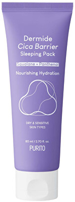 PURITO - Hydratační noční maska Dermide Cica Barrier (Night Mask) 80 ml