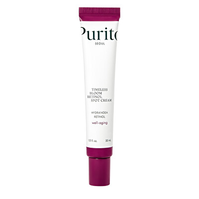 PURITO - Lokální krém proti stárnutí pleti Timeless Bloom Retinol Spot (Cream) 30 ml