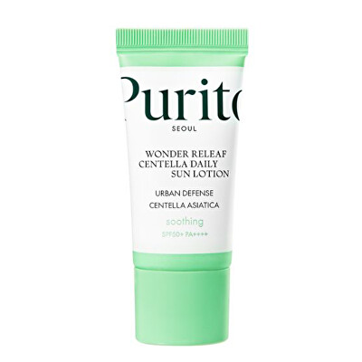 PURITO - Opalovací mléko na obličej SPF 50+ (Wonder Releaf Centella Daily Sun Lotion) 15 ml