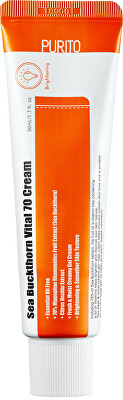 PURITO - Rozjasňující pleťový krém Sea Buckthorn Vital 70 (Cream) 50 ml