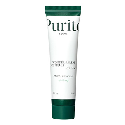 PURITO - Zklidňující pleťový krém s pupečníkem asijským (Wonder Releaf Centella Cream) 50 ml