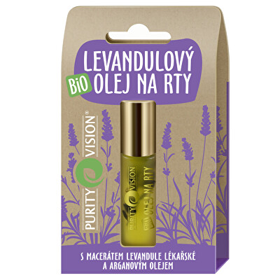 Purity Vision - Bio Levandulový olej na rty 10 ml