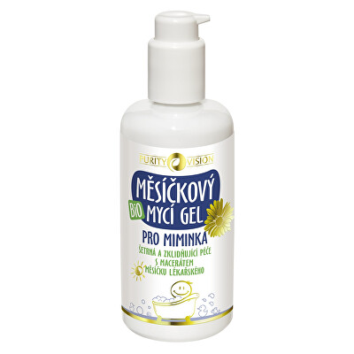 Purity Vision - Bio Měsíčkový mycí gel pro miminka 200 ml