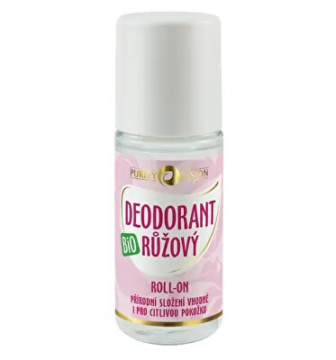 Purity Vision - Bio Růžový deodorant roll-on 50 ml