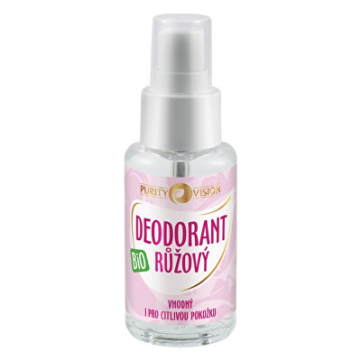 Purity Vision - Bio Růžový deodorant ve spreji 50 ml