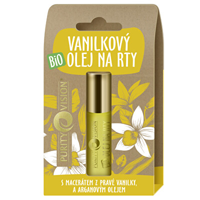 Purity Vision - Bio Vanilkový olej na rty 10 ml