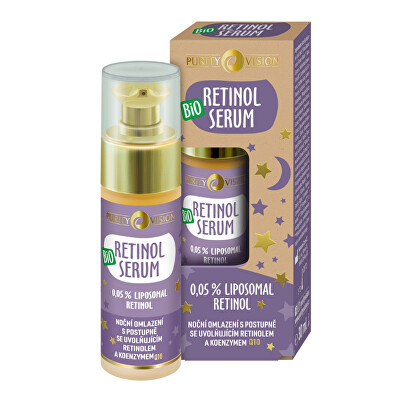 Purity Vision - Noční pleťové sérum Bio (Retinol Serum) 30 ml