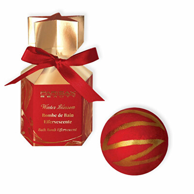 Parisax - Šumivá bomba do koupele Vanilka & Mražené jahody (Bath Bomb) 80 g