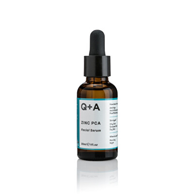 Q+A - Pleťové sérum se zinkem PCA (Facial Serum) 30 ml