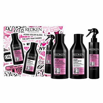 Redken - Dárková sada pro dlouhotrvající barvu a lesk vlasů Acidic Color Gloss