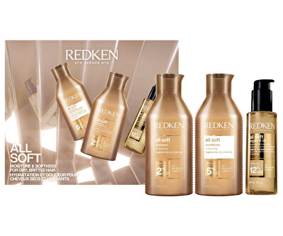 Redken - Dárková sada pro suché a křehké vlasy All Soft Set