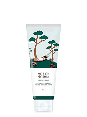 ROUND LAB - Zklidňující čisticí pěna Pine (Calming Cica Cleanser) 150 ml