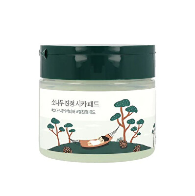 ROUND LAB - Zklidňující tonizační tampony Pine (Calming Cica Pad) 50 ks