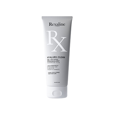 Rexaline - Odličovací a čisticí pleťový gel Hyalurx-Clean (Cleansing Gel to Oil) 125 ml