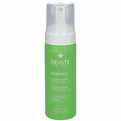 Rilastil - Čisticí pěna pro smíšenou a mastnou pleť se sklonem k akné Acnestil (Cleansing Mousse) 165 ml