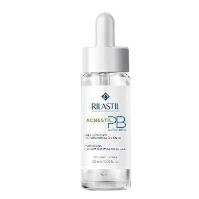 Rilastil - Gel s probiotiky pro problematickou pleť Acnestil PB (Soothing Sebum-Normalising Gel) 30 ml