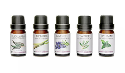 Rio-Beauty - Dárková sada éterický olejů (100% Pure Essential Oil Collection) 5 x 10 ml