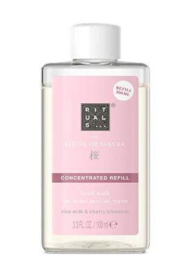 Rituals - Náhradní náplň do gelu na mytí rukou The Ritual of Sakura (Concentrated Refill Hand Wash) 100 ml