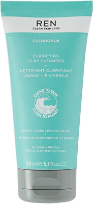 REN Cosmetics - Čisticí pleťový gel Clearcalm (Clarifying Clay Cleanser) 150 ml