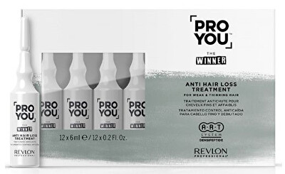 Revlon Professional - Kúra proti vypadávání vlasů Pro You The Winner (Anti Hair Loss Treatment) 6 x 12 ml