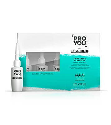 Revlon Professional - 2. JAKOST -  Hydratační kúra pro suché vlasy Pro You The Moisturizer (Hydrating Boosters) 10 x 15 ml