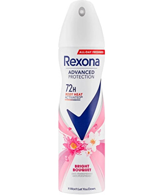 Rexona - Antiperspirant ve spreji Advanced Protection Bright Bouquet 150 ml