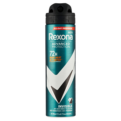Rexona - Antiperspirant ve spreji Men Advanced Protection Invisible 150 ml